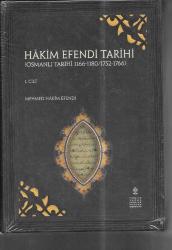 ciltli Hakim Efendi Tarihi 1752-1766 osmanlı tarihi 2 cilt takım