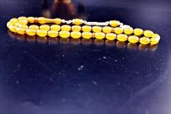 ATEŞ KEHRİBARI GÜMÜŞ PÜSKÜLLÜ  TESBİH ORJİNAL SIFIR (ISIMSIZ RAF