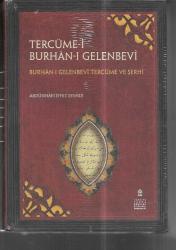 ciltli Tercüme-i Burhan-ı Gelenbevi burhanı gelenbevi tercüme ve şerhi (inceleme-çeviri Yazı)