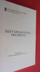 NEF'İ DİVANI'NDAN SEÇMELER