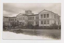 İzmir Atatürk Lisesi 1930'lar Foto Resne Orijinal Kartpostal
