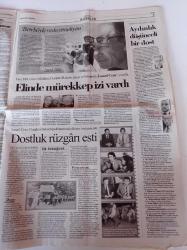 Cumhuriyet Gazetesi - 25 Ocak 2007 - Beşiktaş'ta Protestolu Kongre - Futbolda Pankart Sıkıntısı - Şenes Erzik UEFA'da Tarihe Geçiyor - İsmail Cem Yaşamını Yitirdi - Türkiye Uğur Mumcu'yu Unutmadı - Türk Hazır Giyimine Darbe