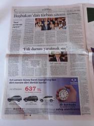 Cumhuriyet Gazetesi - 24 Ekim 2010 - Nihat Özdemir Galatasaray Maçı Bayram Günümüz - Fenerbahçe Ülker Coştu - Yörük Hüsnü Tokaç - Muzaffer Oruçoğlu Sergisi Yüz Çiçek Açsın'da- İran'ın Kalkanı Türkiye - Alevi Örgütleri Demokrasi İçin Blok Oluşturalım - Recep Tayyip Erdoğan - 100 Yıllık Çınar Rıfat Ilgaz