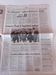 Cumhuriyet Gazetesi - 8 Ocak 2011 - Emenike'nin Kefili Yobo - Yıldırım Demirören- Mozart'ı Kim Zehirledi - Muhteşem Yüzyıl Dizisi - Halit Ergenç - Meryem Uzerli - Faik Bulut Tahliyeler Siyasi Karar - Yargıtay Başkanı Gerçeker'den Hizbullah Açıklaması - 12 Eylül Mağduru AKP Darbesi