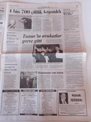 Cumhuriyet Gazetesi - 8 Ocak 2011 - Emenike'nin Kefili Yobo - Yıldırım Demirören- Mozart'ı Kim Zehirledi - Muhteşem Yüzyıl Dizisi - Halit Ergenç - Meryem Uzerli - Faik Bulut Tahliyeler Siyasi Karar - Yargıtay Başkanı Gerçeker'den Hizbullah Açıklaması - 12 Eylül Mağduru AKP Darbesi