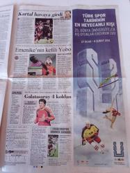 Cumhuriyet Gazetesi - 8 Ocak 2011 - Emenike'nin Kefili Yobo - Yıldırım Demirören- Mozart'ı Kim Zehirledi - Muhteşem Yüzyıl Dizisi - Halit Ergenç - Meryem Uzerli - Faik Bulut Tahliyeler Siyasi Karar - Yargıtay Başkanı Gerçeker'den Hizbullah Açıklaması - 12 Eylül Mağduru AKP Darbesi