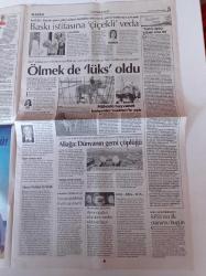 Cumhuriyet Gazetesi - 18 Eylül 2022 - En Gerçekçi Star Wars Hikayesi Andor- Jorge Jesus - Başkentte Avrupa Hareketlilik Haftası - RTÜK'ün Tarafsızlık Karnesi Zayıf - İran'da Amini'yi Ahlak Polisi Öldürdü - Kemal Kılıçdaroğlu'ndan Borsa Tepkisi