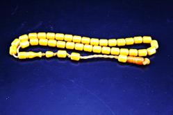 ATEŞ KEHRİBARI   TESBİH ORJİNAL SIFIR (YENİ RAF