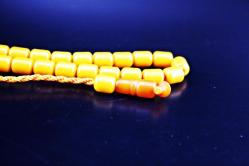 ATEŞ KEHRİBARI   TESBİH ORJİNAL SIFIR (YENİ RAF