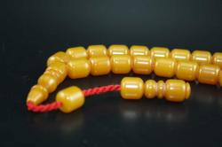 ATEŞ KEHRİBARI   TESBİH ORJİNAL SIFIR (YENİ RAF