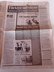 Cumhuriyet Gazetesi - 17 Eylül 2010 - Tanjevic Devam Dedi - Halterde Madalya Avı Başlıyor - Guus Hiddink Arda Turan Büyük Bir Oyuncu - Kuzey Buz Denizi Yok Oluşa 20 Var - Yargıç Garzon'dan Hrant Dink Davası Yorumu - İran Cumhurbaşkanı Yardımcısı Rahimi Erdoğan Bir Nimet - 7 Türkiye İşçi Partili Genci Hunharca Öldürdüler