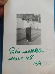 KRT105----1938 POLİS MEKTEBİ ÖĞRENCİSİ FOTOĞRAF