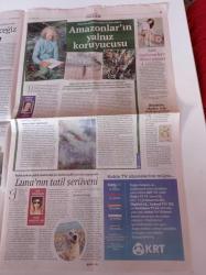 Cumhuriyet Gazetesi - 5 Haziran 2022 - Sayı 1682 - Zafer Algöz Fotoğrafı - Marilyn Monroe'nun Yüzü Kimin Elinde - Erşan Kuneri - Söylenceler Adası Santorini- Yeni Türkü - Derya Köroğlu - Dünya Çevre Gününde Bir Amazon Öyküsü