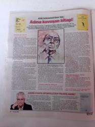 Cumhuriyet Kitap Gazetesi - 24 Kasım 2022 - Venüs Khoury Ghata Fotoğrafı - Yalnızlık Ölüm Yabancılaşma Ve Marina Tsvetayeva- Jose Saramago - Philippe Blanchon - Sizin Babanız Ne Renk - Adına Kavuşan Kitap Dul-  Andre Comte Sponville