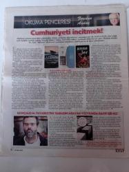 Cumhuriyet Kitap Gazetesi - 24 Kasım 2022 - Venüs Khoury Ghata Fotoğrafı - Yalnızlık Ölüm Yabancılaşma Ve Marina Tsvetayeva- Jose Saramago - Philippe Blanchon - Sizin Babanız Ne Renk - Adına Kavuşan Kitap Dul-  Andre Comte Sponville