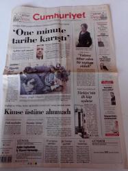 Cumhuriyet Gazetesi - 23 Eylül 2009 - İlker Meral'in Hakemliği Bitti - Halis Karataş - 11 Eylül Terörünün Gizi- Greenpeace - Alacakaranlık Film Müzikleri - Yıldız Kenter - One Minute Tarihe Karıştı - Türkiye'nin İlk Küp Uydusu