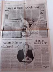 Cumhuriyet Gazetesi - 23 Eylül 2009 - İlker Meral'in Hakemliği Bitti - Halis Karataş - 11 Eylül Terörünün Gizi- Greenpeace - Alacakaranlık Film Müzikleri - Yıldız Kenter - One Minute Tarihe Karıştı - Türkiye'nin İlk Küp Uydusu