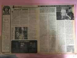 Hayat Dergisi Posteri Renkli Fotoğraf İzmir Haritası 31,5x 47 cm