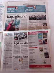 Cumhuriyet Gazetesi - 20 Şubat 2015 - Galatasaray Başkanı Duygun Yarsuvat' Kadıköy'e Gitmek İstiyorum - Trabzonspor Avrupa'da Dağıldı - Feyenordlular Romayı Yaktı - Aldatma Rekoru Tayland'ın- Dirençli Bakteri Öldürdü - Bin Yıllık Batık Hazine - Mit'te 4 Kişilik Tezgah - Etekli Kızlara Taciz Tehdidi - Süleyman Şah'a Kıskaç