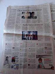Cumhuriyet Gazetesi - 23 Aralık 2009 - Cüneyt Çakır Avrupa'da Kategori Atladı - Fenerbahçe Kaptanı Alex De Souza - Dinazor'da Söz Belediyede -Su Manifestosu İçin Geri Sayım - Yeni Parti Genel Başkanı Tuncay Özkan - Türkan Saylan'ın Adını Sildirmek İstiyorlar - Cemevleri İbadet Yeri