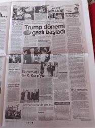 Cumhuriyet Gazetesi - 21 Ocak 2017 - FETÖ'den Aziz Yıldırım İçin Suikast Planı - Podolski - Lambada'nın Sesi Veda Etti- Terör Korkusu Truva'yı Da Vurdu - Palmira'nın Gözyaşları Dinmiyor - Dur Kalk Şampiyonu İstanbul- Trump Protestolarla Göreve Başladı- Dayakçı Vekile Koruma Verildi