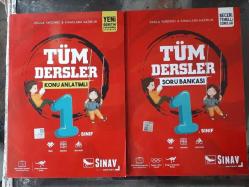 1.Sınıf Tüm Dersler Konu anlatımlı Sorulu  2021 Yılı Basım +Soru Bankası  2020  Yılı Basım  Sınav Yayınları