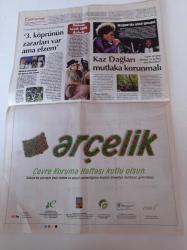Cumhuriyet Gazetesi - 6 Haziran 2012 - Çevre Ve Şehircilik Bakanı Erdoğan Bayraktar 3. Köprünün Zararları Var Ama Elzem - Kaz Dağları Mutlaka Korunmalı - Alman Yeşiller Partisi Eşbaşkanı Cem Özdemir - Mecliste Yeni Kriz - Laiklik İlkesinde He Gün Bir Gedik