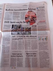 Cumhuriyet Gazetesi - 1 Haziran 2012 - Çağlayanda Aziz Yıldırım İçin Karar Günü - Adana Demirspor 1. Lig'de - Eczacıbaşı Örnek Kulüptür - AKP'ye Sambalı Mesaj - Selahattin Demirtaş- Mecliste Fezleke Krizine Doğru - Gayrimüslime Arazi Oyunu - İstanbul Helal Gıda Merkezi