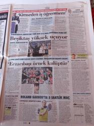 Cumhuriyet Gazetesi - 1 Haziran 2012 - Çağlayanda Aziz Yıldırım İçin Karar Günü - Adana Demirspor 1. Lig'de - Eczacıbaşı Örnek Kulüptür - AKP'ye Sambalı Mesaj - Selahattin Demirtaş- Mecliste Fezleke Krizine Doğru - Gayrimüslime Arazi Oyunu - İstanbul Helal Gıda Merkezi