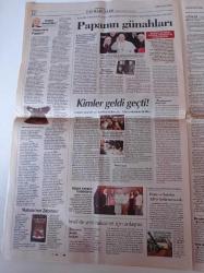 Cumhuriyet Gazetesi - 15 Mart 2013 - Potada Yüzde Yüz Efes - Yıldırım Demirören'den Kartal'a Dava - Aziz Yıldırım'a 21 Gün Ceza - Tanrı Parçacığı Bulundu Gibi - AKP Anayasanın Değiştirilemez Maddeleri İçin Öneri Hazırlığında - Emniyet Ve Mit Herkesi İzliyorlar