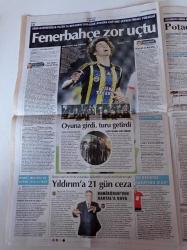 Cumhuriyet Gazetesi - 15 Mart 2013 - Potada Yüzde Yüz Efes - Yıldırım Demirören'den Kartal'a Dava - Aziz Yıldırım'a 21 Gün Ceza - Tanrı Parçacığı Bulundu Gibi - AKP Anayasanın Değiştirilemez Maddeleri İçin Öneri Hazırlığında - Emniyet Ve Mit Herkesi İzliyorlar