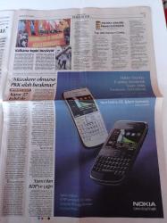 Cumhuriyet Gazetesi - 25 Eylül 2011 - Aziz Yıldırım Şike Değil Çeteyle Suçlanıyorum - Gençlik Ve Spor Bakanı Suat Kılıç - Marsel İlhan Finalde - Bakırçay Nehrinde Zehir Akıyor - Atatürk Kültür Merkezi'nde Kafa Karıştıran Afiş - 18. Uluslararası Altın Koza Filmi Festivali - Onur Ünlü - Ezgi Mola - Putin Medyedev Anlaştı - Zeki Müren'in Karakalem Portreleri- İngiliz Müzisyen Paul Dwyer Aşık Veysel'in Sazını Çaldım