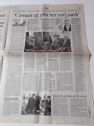 Cumhuriyet Gazetesi - 4 Nisan 2008 - Olimpiyat Ateşi İstanbul'da - Fenerbahçe Avrupa'yı Salladı - Nükleere Karşı Birleşelim - Bülent Ortaçgil - Ezginin Günlüğü - Lokmacı Kapısı Aç Kapa - Deniz Baykal Akp'yi Eleştirdi - NATO'da Tehditler Kazandı - Avrupa'nın Terör Listesi Bilmecesi