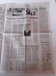 Cumhuriyet Gazetesi - 4 Ocak 2007 - Kayserispor Onursal Başkanı Mehmet Özhaseki - Gittiği Yere Kadar Tigana - Karayip Korsanları - Örümcek Adam - Metin Akpınar - Takva Filmi - Devlet AKP'ye Teslim Senaryosu - Kemal Türkler Cinayeti - Metin Akpınar - Cem Yılmaz