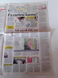 Cumhuriyet Gazetesi - 16 Mayıs 2021 - Süper Lig'in Kapanış Haftası - Galatasaray -: Endonezya'dan PCR'ye Rakip Test - Şampiyon Beşiktaş- Korunan Limanı Zararına Sattılar - Mülteci Kampı Vuruldu - Güçlü Meclis Güçlü AYM