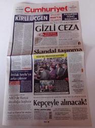 Cumhuriyet Gazetesi - 21 Mayıs 2021 - Ali Koç Adayım - Beşiktaş Başkanı Ahmet Nur Çebi Recep Tayyip Erdoğan'a Forma Hediye Etti - Aşılama Hemen Şimdi - Zhourong'dan İlk Fotoğraflar - Barış İçin Müzik Vakfı - Ukrayna'ya İHA Satışı