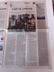 Cumhuriyet Gazetesi - 9 Eylül 2018 - Sayı 36 - Kriter Buluğ Olunca Medeni Olunur Mu - Kamikaze Uçuşunda Eminem - Martin Heidegger - Carl Jaspers - Hayatla Hesabımızı Gören Adam Yılmaz Güney - Şahan Gökbakar - Kemal Sunal - Cumhuriyet Halk Partisi 95 Yaşında- Tweet Canavarı Trump