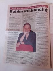 Hürriyet Keyif Gazetesi - 15 Haziran 2003 - Telefon Kulübesi Dar Alanda Gerilim - Haluk Bilginer Erkeklerde Rahim Kıskançlığı Var - Mercan Dede Avrupa'ya Açılıyor - Terminatör 3 Bu Yazın Favorisi - İyi Kötü Çirkin Filmi - Asya Üretim Tarzı Ve Osmanlı Toplumu