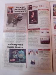Hürriyet Keyif Gazetesi - 15 Haziran 2003 - Telefon Kulübesi Dar Alanda Gerilim - Haluk Bilginer Erkeklerde Rahim Kıskançlığı Var - Mercan Dede Avrupa'ya Açılıyor - Terminatör 3 Bu Yazın Favorisi - İyi Kötü Çirkin Filmi - Asya Üretim Tarzı Ve Osmanlı Toplumu