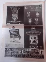 Hürriyet Keyif Gazetesi - 15 Haziran 2003 - Telefon Kulübesi Dar Alanda Gerilim - Haluk Bilginer Erkeklerde Rahim Kıskançlığı Var - Mercan Dede Avrupa'ya Açılıyor - Terminatör 3 Bu Yazın Favorisi - İyi Kötü Çirkin Filmi - Asya Üretim Tarzı Ve Osmanlı Toplumu