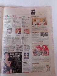 Hürriyet Keyif Gazetesi - 4 Ağustos 2002 - Yeşil Yol Filmi - Çiçek Abbas Filmi - İlyas Salman - Şener Şen - Yüzüklerin Efendisinin DVD'si Çıkıyor - Jennifer Lopez -Sinan Çetin'in Son Filmi The Banka - Ahmet Kaya - Angelina Jolie - Büyük İskender Rekabeti
