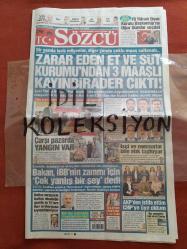 Sözcü Gazetesi 10 Nisan 2022 Zarar Eden Et ve Süt Kurumu'ndan 3 Maaşlı Kayınbirader Çıktı,Organik Aşk,Kadının Eseri,Fenerbahçe-Galatasaray Derbisi Nefes Kesecek,Yeni Başkan Uğur Dündar,Bambaşka Beşiktaş,Fırtına'nın Acelesi Yok,Kayseri Nefes Aldı