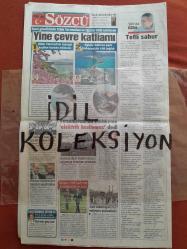 Sözcü Gazetesi 10 Nisan 2022 Zarar Eden Et ve Süt Kurumu'ndan 3 Maaşlı Kayınbirader Çıktı,Organik Aşk,Kadının Eseri,Fenerbahçe-Galatasaray Derbisi Nefes Kesecek,Yeni Başkan Uğur Dündar,Bambaşka Beşiktaş,Fırtına'nın Acelesi Yok,Kayseri Nefes Aldı