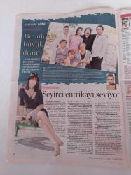 Milliyet Televizyon Gazetesi - 27 Ekim 2 Kasım 2007 - Sayı 107 - Fikret Kuşkan Nejat İşler Mehmet Günsur Fotoğrafı - Rasim Öztekin - Nilgün Belgün - Erkan Petekkaya - Arzum Onan - Haluk Bilginer - Ata Demirer - Savaş Dinçel - Yeşim Salkım - Alper Kul - Levent Özdilek
