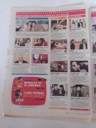 Milliyet Televizyon Gazetesi - 27 Ekim 2 Kasım 2007 - Sayı 107 - Fikret Kuşkan Nejat İşler Mehmet Günsur Fotoğrafı - Rasim Öztekin - Nilgün Belgün - Erkan Petekkaya - Arzum Onan - Haluk Bilginer - Ata Demirer - Savaş Dinçel - Yeşim Salkım - Alper Kul - Levent Özdilek