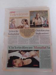 Milliyet Televizyon Gazetesi - 27 Ekim 2 Kasım 2007 - Sayı 107 - Fikret Kuşkan Nejat İşler Mehmet Günsur Fotoğrafı - Rasim Öztekin - Nilgün Belgün - Erkan Petekkaya - Arzum Onan - Haluk Bilginer - Ata Demirer - Savaş Dinçel - Yeşim Salkım - Alper Kul - Levent Özdilek