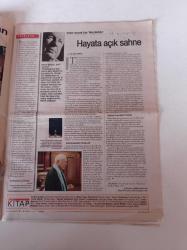 Cumhuriyet Kitap Gazetesi - 25 Kasım 2010 - Sayı 1084 - Marc Crick Kafka'nın Çorbası - Ahmet Büke Kumrunun Gördüğü - Ahmet Ada Paçalı Bulut - Heidegger Varlığın Çobanı - Peter Brook - Abdulkadir Bulut Kasabalı Lorca