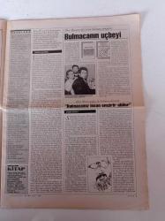 Cumhuriyet Kitap Gazetesi - 9 Mayıs 1996 - Sayı 325 - Başkaldıran Yazar Witold Gombrowicz Fotoğrafı - Bulmacamız İlker Mumcuoğlu İle Kitaplar Üzerine - Cemil Kavukçu İle Uzak Noktalara Doğru Üzerine - Hüseyin Peker  Romanı Yazıcı Ya Da Bir Yol Romanı - Video Sanatı