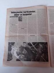 Cumhuriyet Kitap Gazetesi - 29 Temmuz 1998 - Sayı 493 - Peter S. Beagle Fotoğrafı - Tekboynuzlar Kurtkadınları Ölüler Ve Kuzgunlar - Selma Fındıklı'nın Nereye Yüreğim Adlı Romanı - Sennur Sezer Habib Bektaş'ın Yeni Romanını Değerlendirdi - Ataol Behramoğlu - Aşk İki Kişiliktir