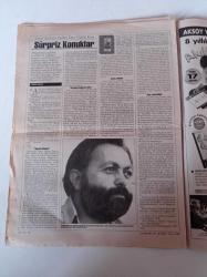 Cumhuriyet Kitap Gazetesi - 29 Temmuz 1998 - Sayı 493 - Peter S. Beagle Fotoğrafı - Tekboynuzlar Kurtkadınları Ölüler Ve Kuzgunlar - Selma Fındıklı'nın Nereye Yüreğim Adlı Romanı - Sennur Sezer Habib Bektaş'ın Yeni Romanını Değerlendirdi - Ataol Behramoğlu - Aşk İki Kişiliktir